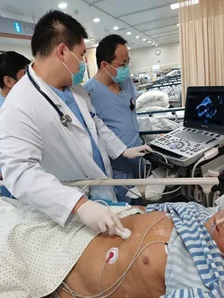 Inked Ultrasound on rounds