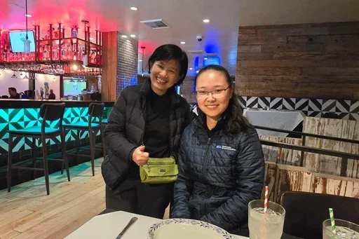 Ellis Gao and Dr. Pornpan Koomanchai